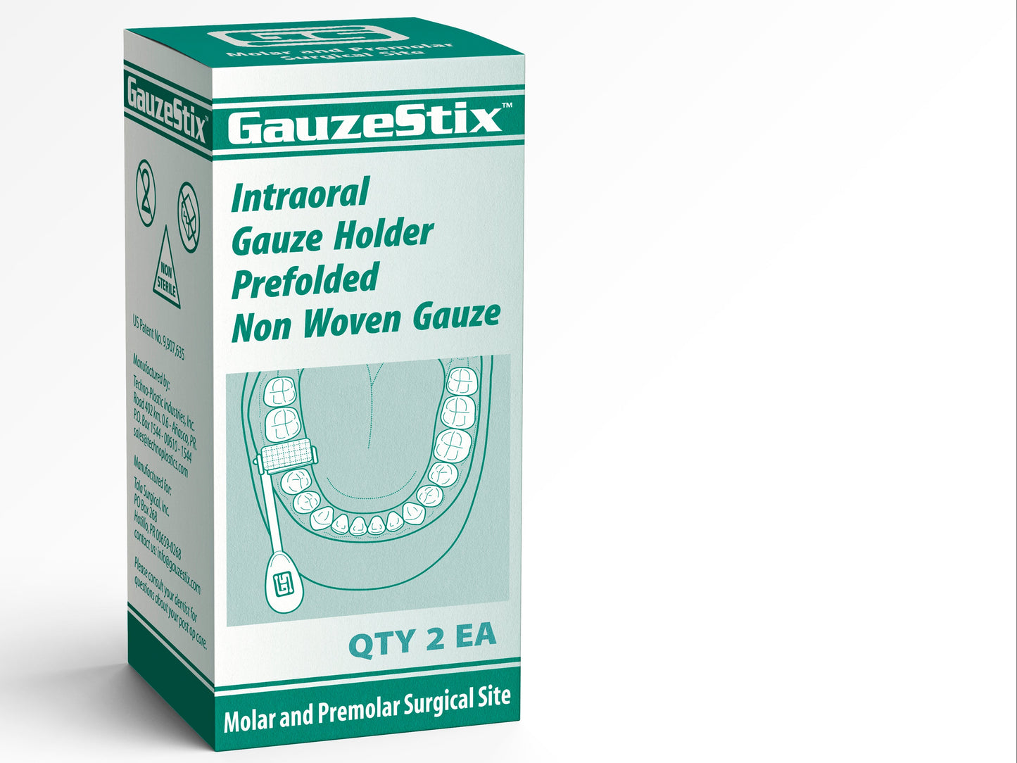 GauzeStix for Molar and Premolar Extractions
