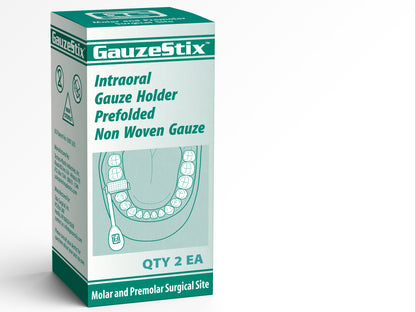 GauzeStix for Molar and Premolar Extractions